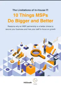 The Limitations of In-House IT: 10 Things MSPs Do Bigger and Better